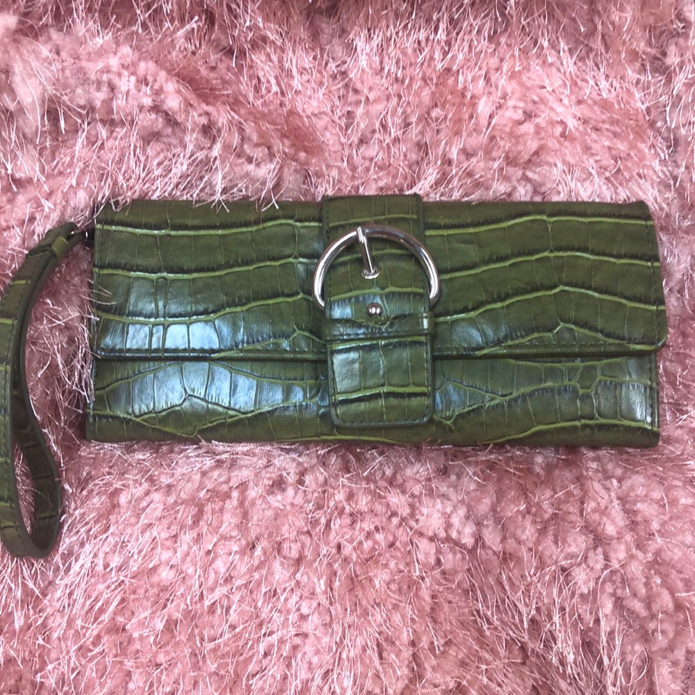 Olive green small purse